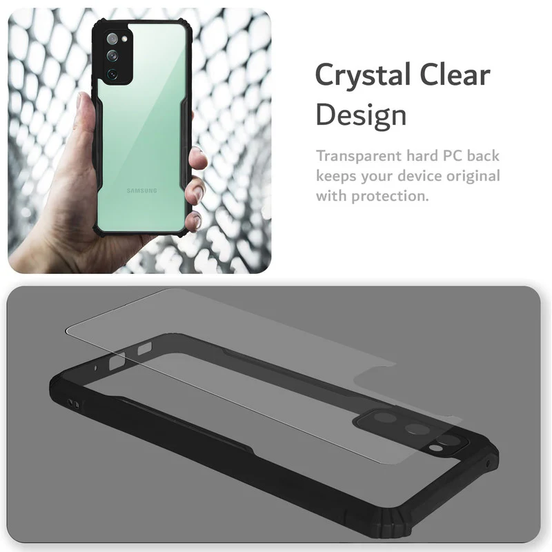 Premium Acrylic Transparent Back Cover for Samsung S20 FE 5G - Image 5