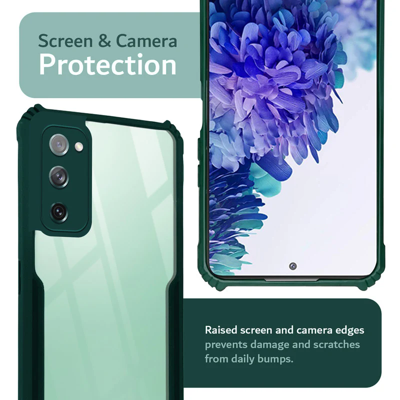 Premium Acrylic Transparent Back Cover for Samsung S20 FE 5G - Image 5