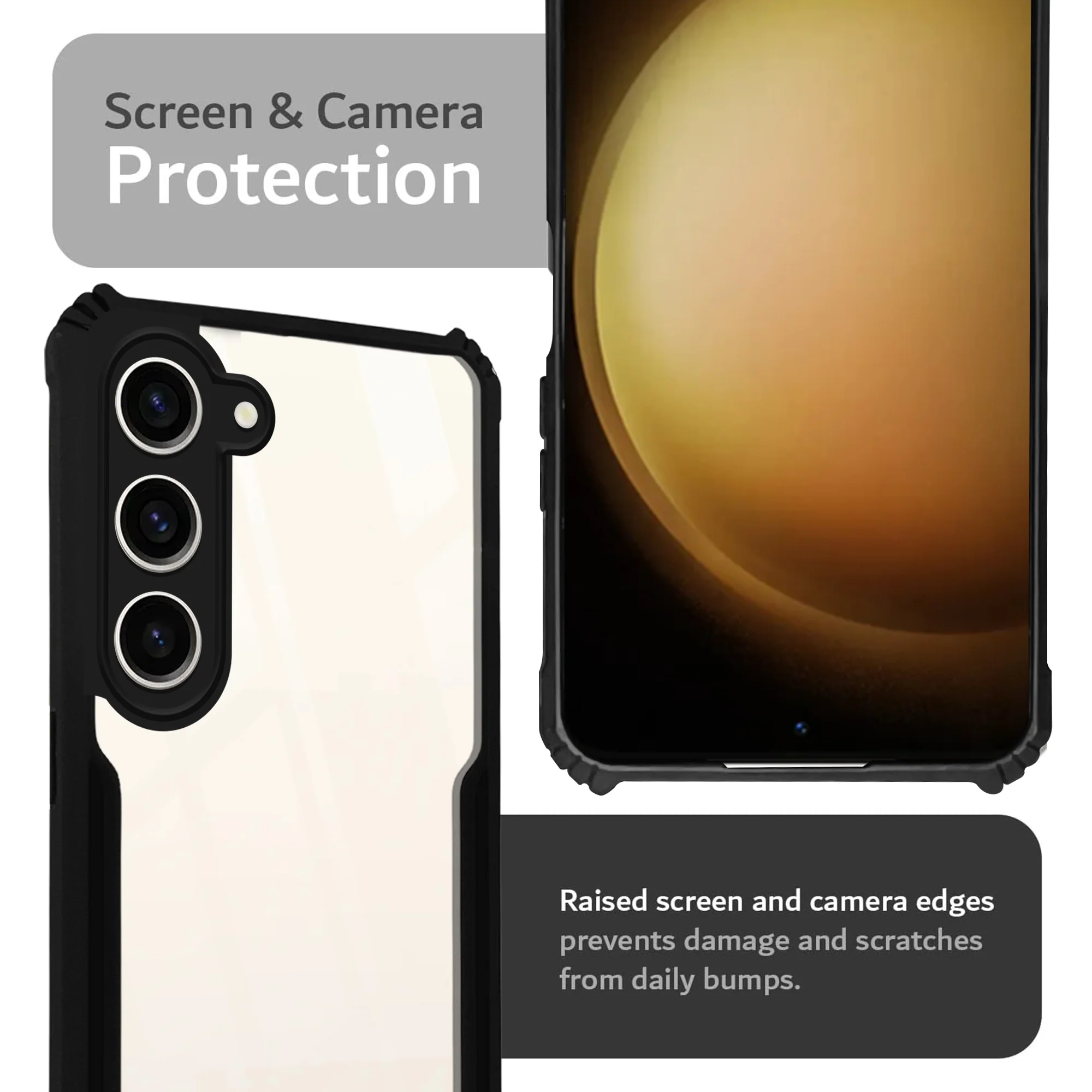 Premium Acrylic Transparent Back Cover for Samsung S23 5G - Image 6