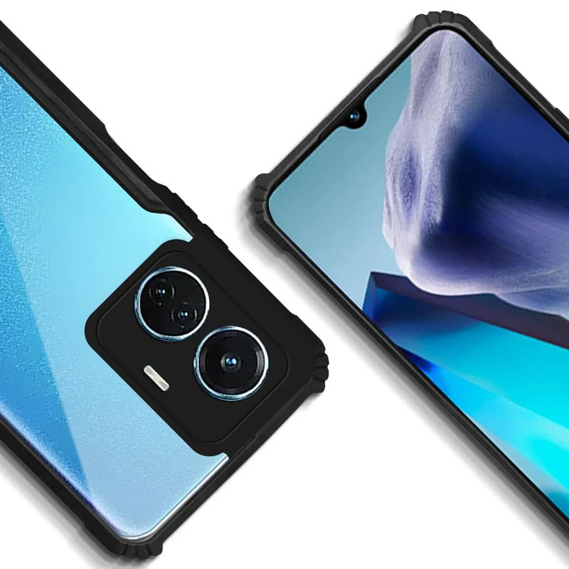 Premium Acrylic Transparent Back Cover for Vivo T1 44W - Image 9