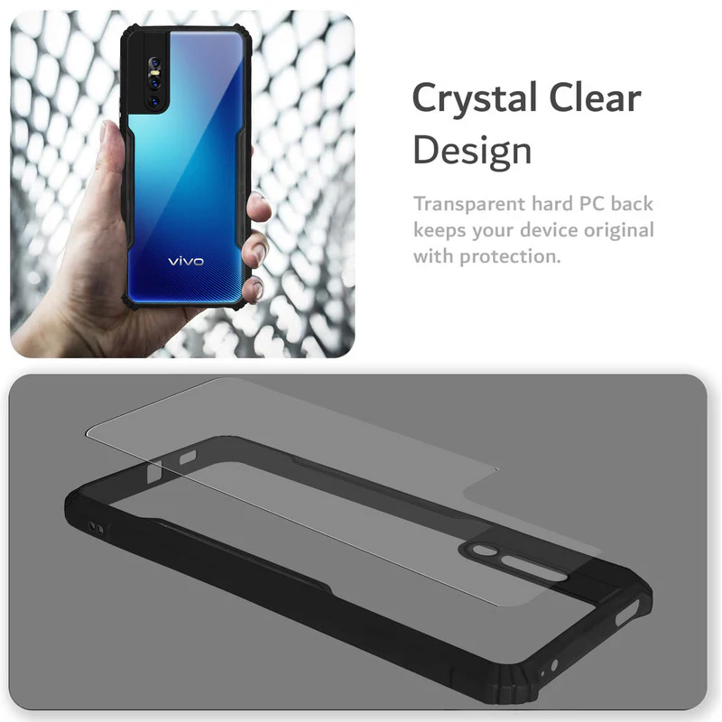 Premium Acrylic Transparent Back Cover for Vivo V15 Pro - Image 5