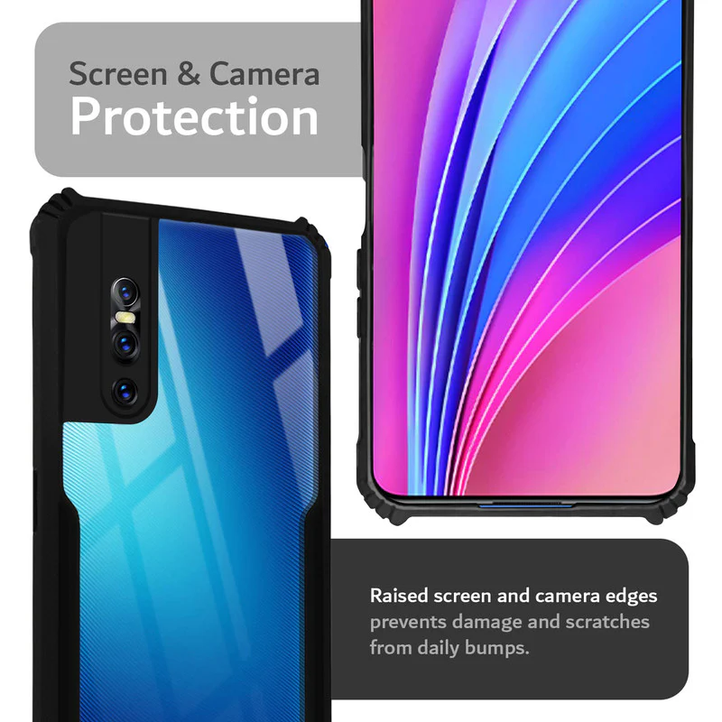 Premium Acrylic Transparent Back Cover for Vivo V15 Pro - Image 6