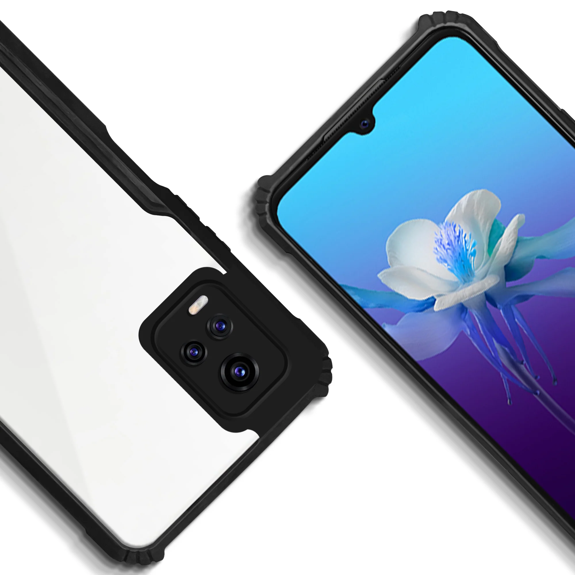 Premium Acrylic Transparent Back Cover for Vivo V20 - Image 7