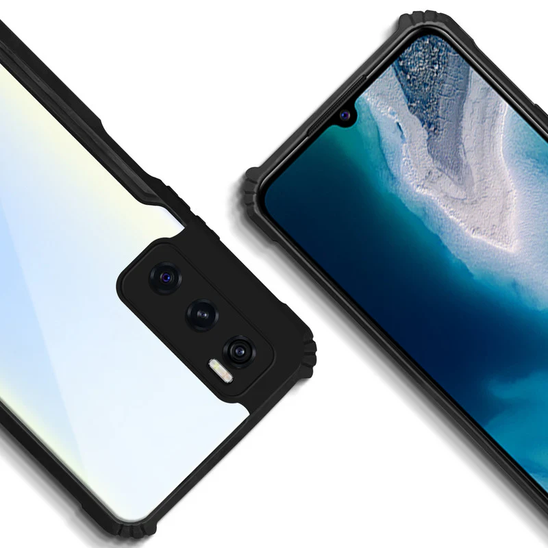 Premium Acrylic Transparent Back Cover for Vivo V20 SE - Image 8