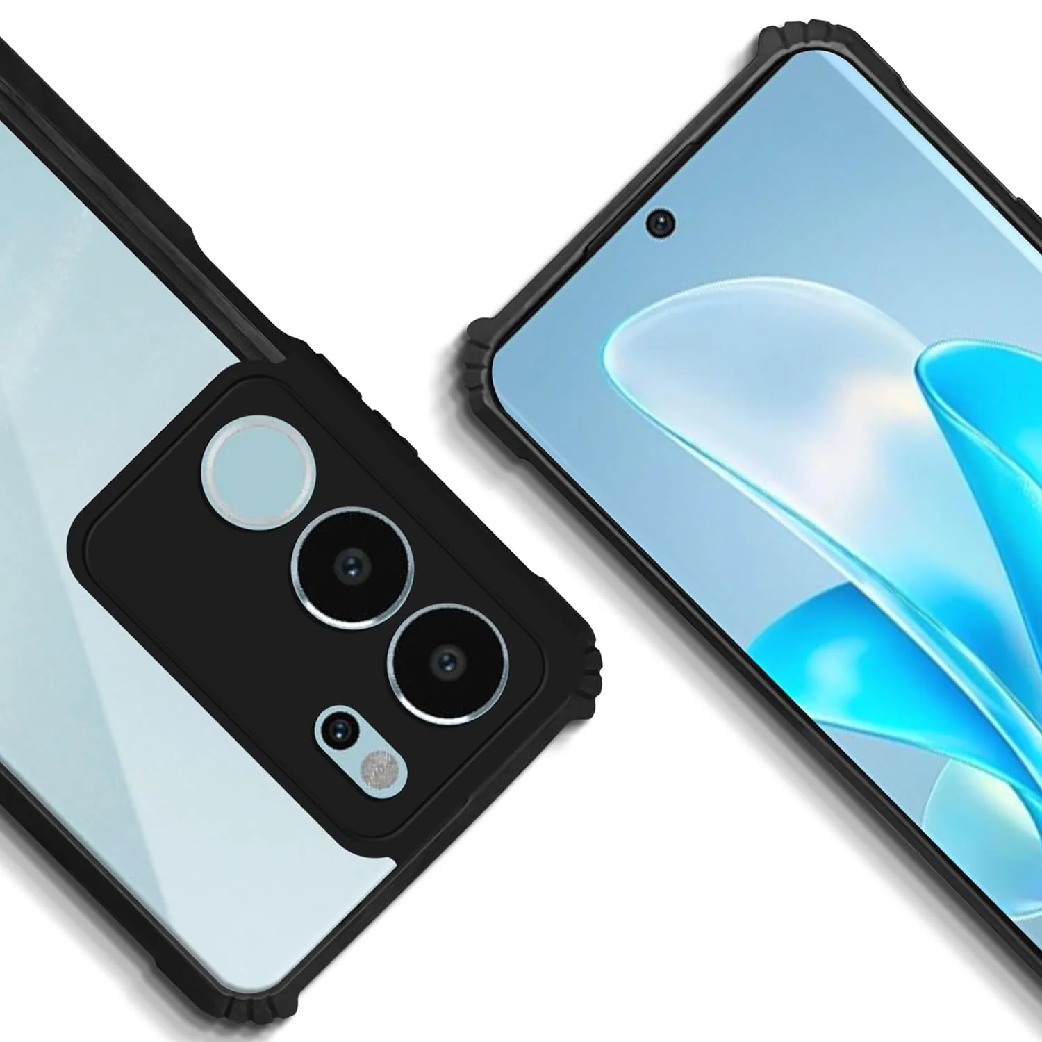 Premium Acrylic Transparent Back Cover for Vivo V29 5G - Image 8