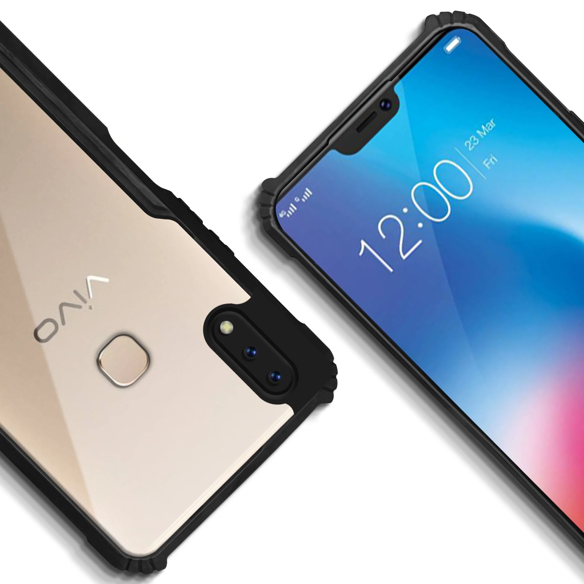 Premium Acrylic Transparent Back Cover for Vivo V9 - Image 8
