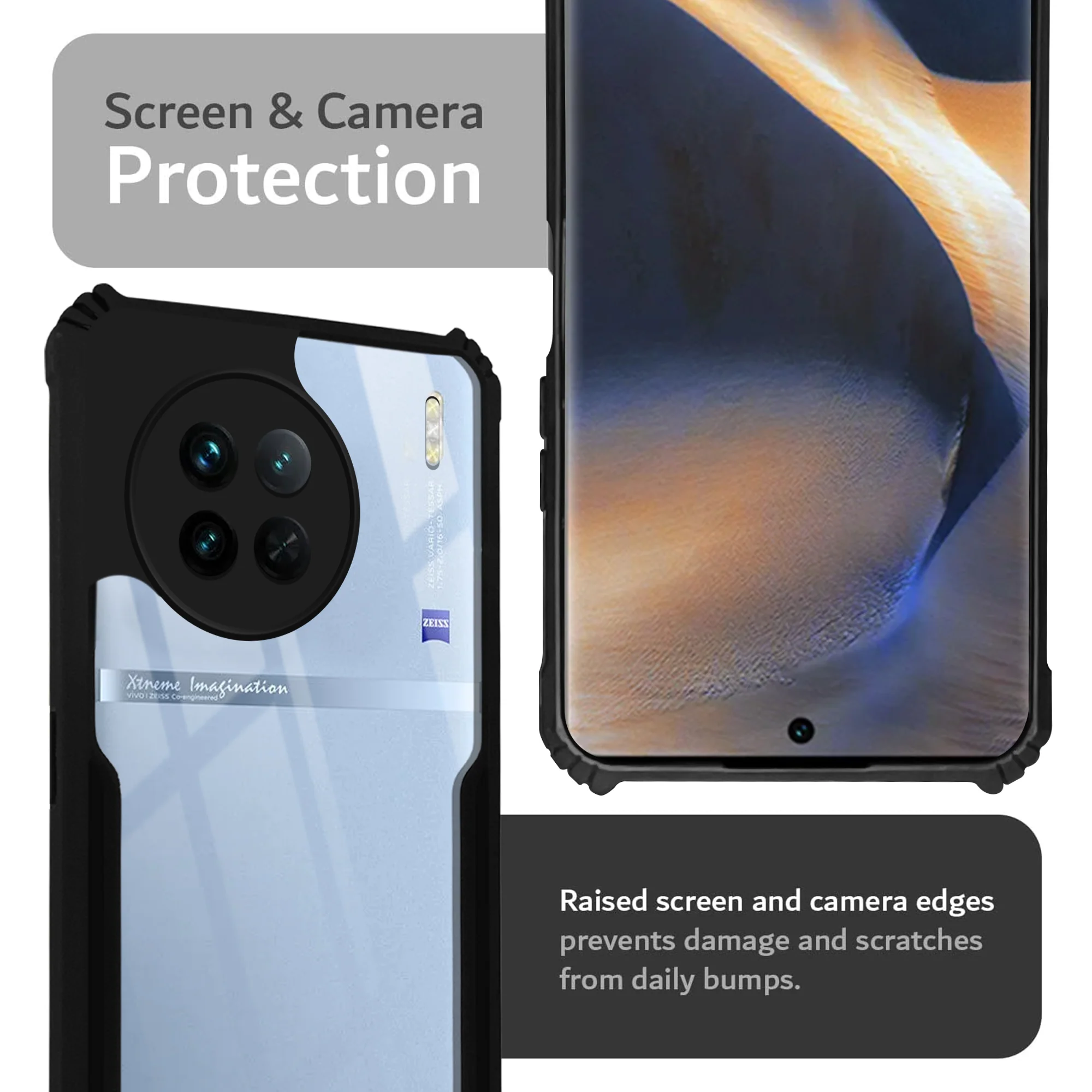 Premium Acrylic Transparent Back Cover for Vivo X90 5G - Image 6
