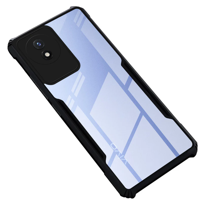 Premium Acrylic Transparent Back Cover for Vivo Y02T