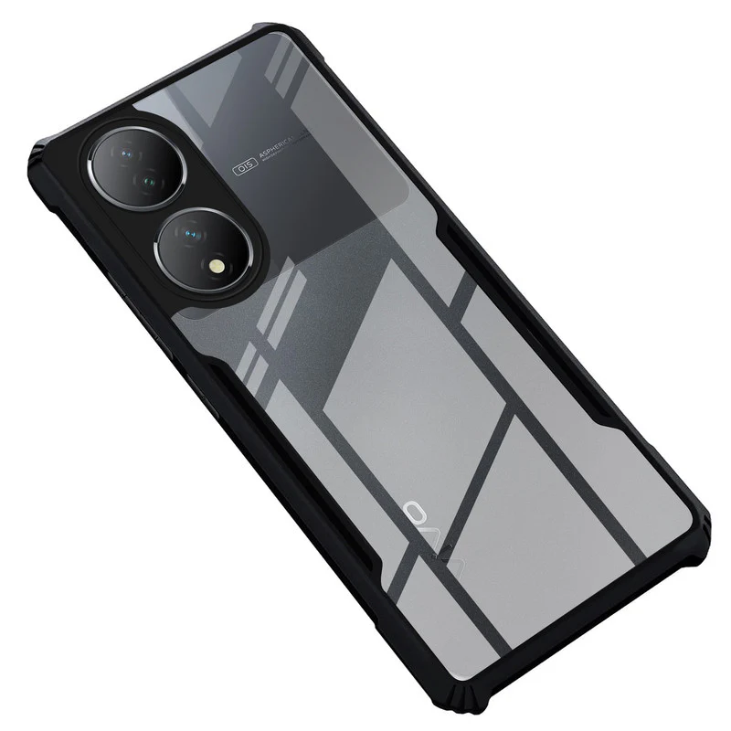 Premium Acrylic Transparent Back Cover for Vivo Y100A