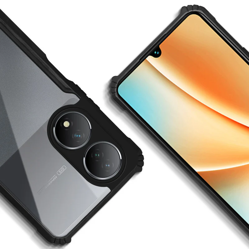 Premium Acrylic Transparent Back Cover for Vivo Y100A - Image 8
