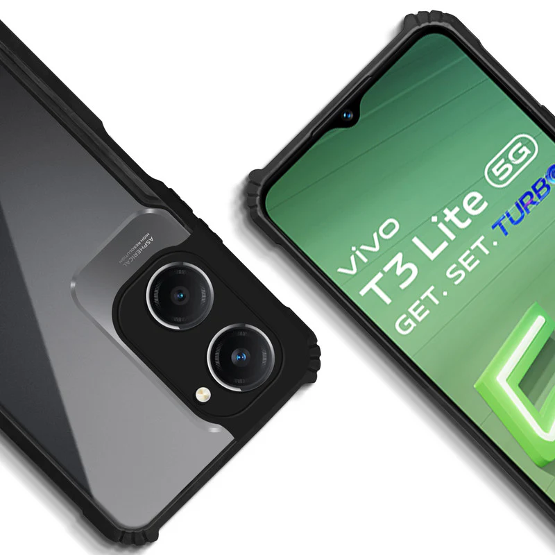 Premium Acrylic Transparent Back Cover for Vivo Y18e - Image 6