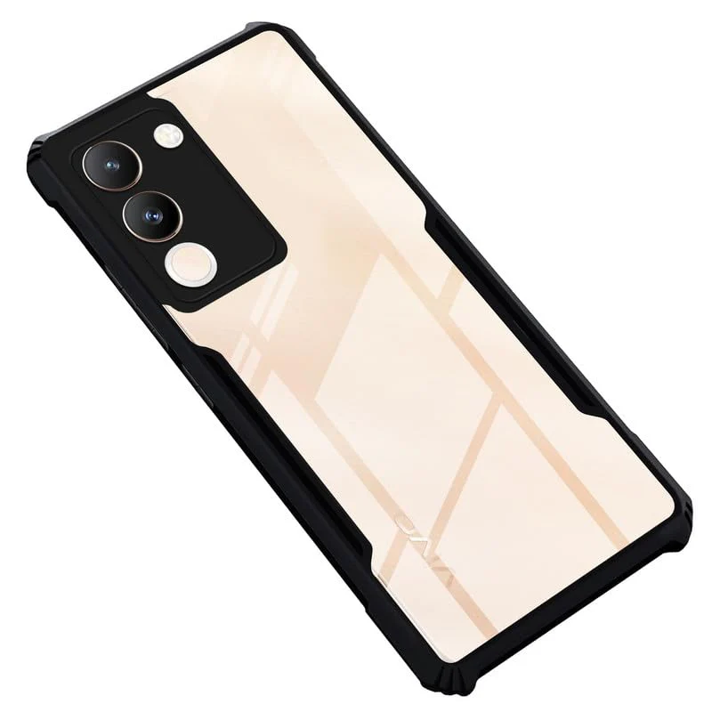 Premium Acrylic Transparent Back Cover for Vivo Y200 5G