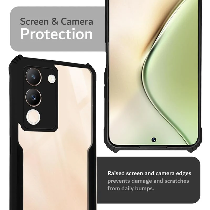 Premium Acrylic Transparent Back Cover for Vivo Y200 5G - Image 6
