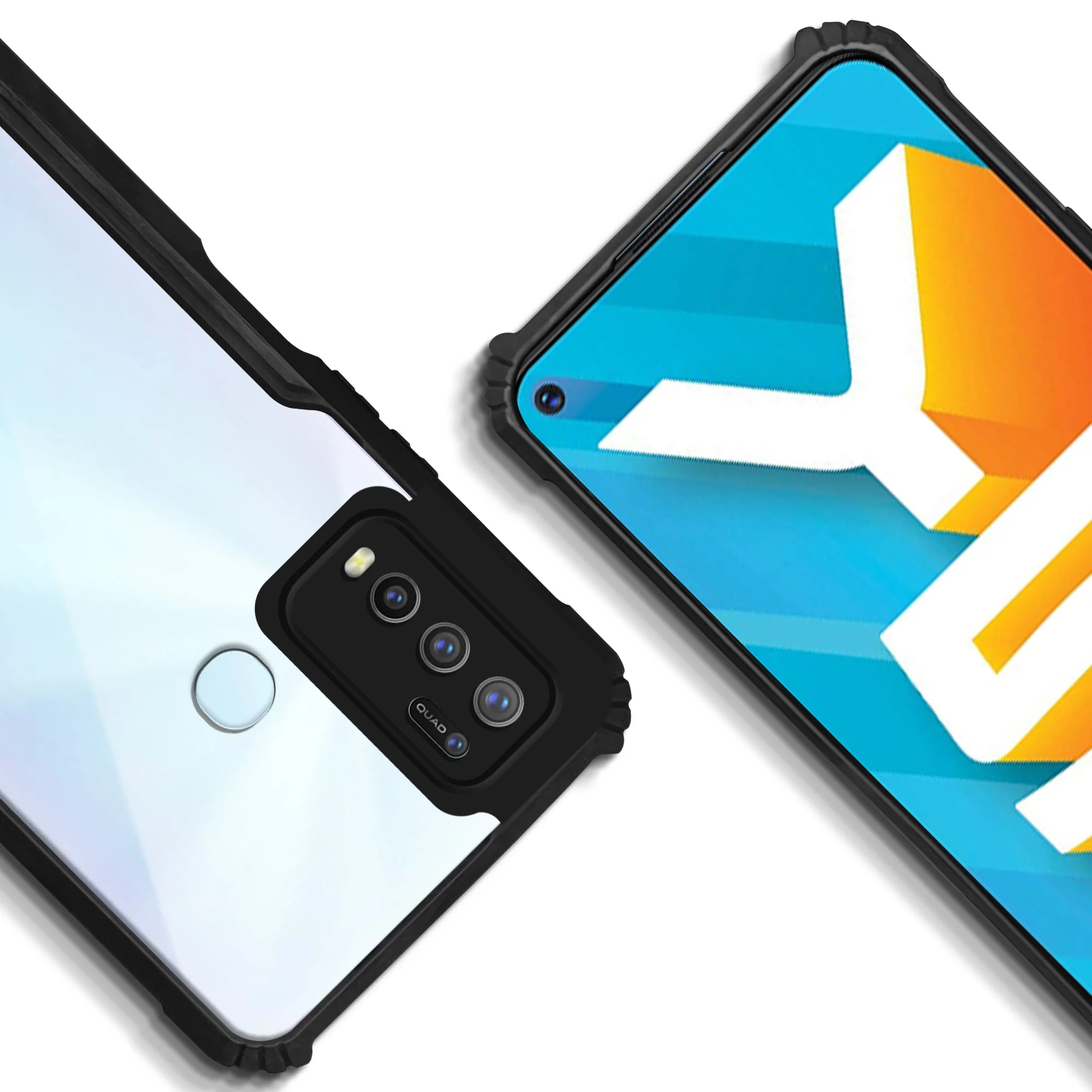 Premium Acrylic Transparent Back Cover for Vivo Y30 - Image 8