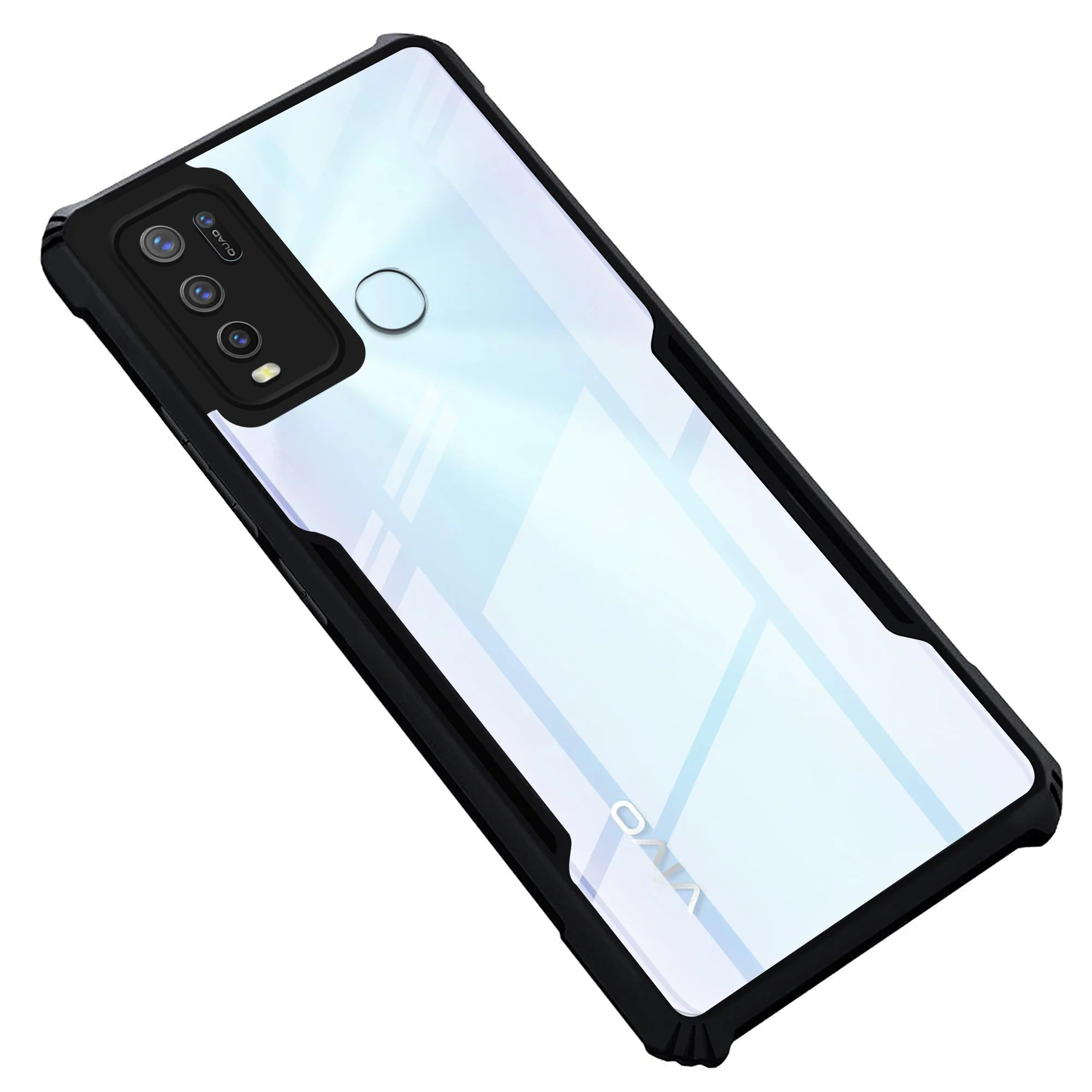 Premium Acrylic Transparent Back Cover for Vivo Y50