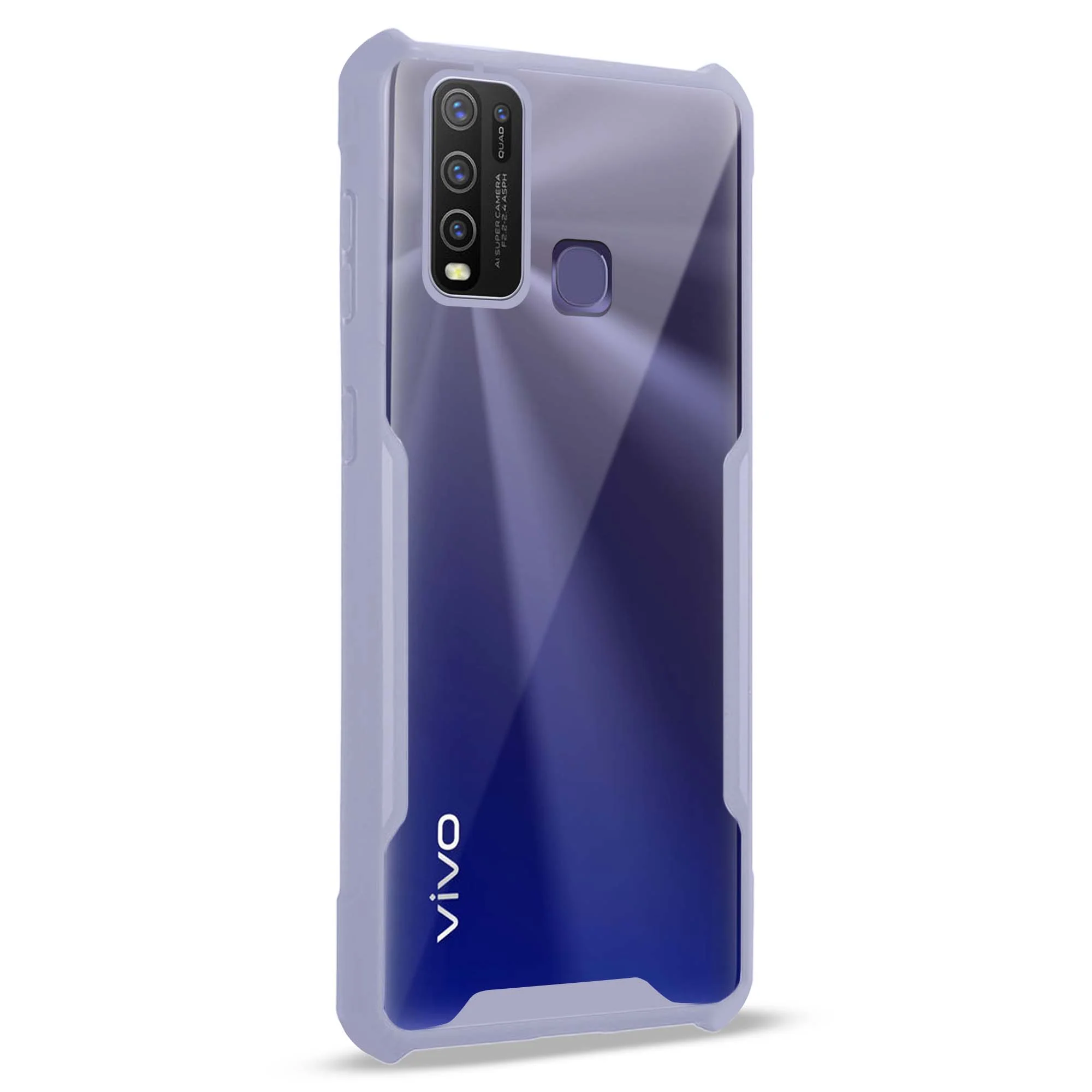 Premium Acrylic Transparent Back Cover for Vivo Y50 - Image 22