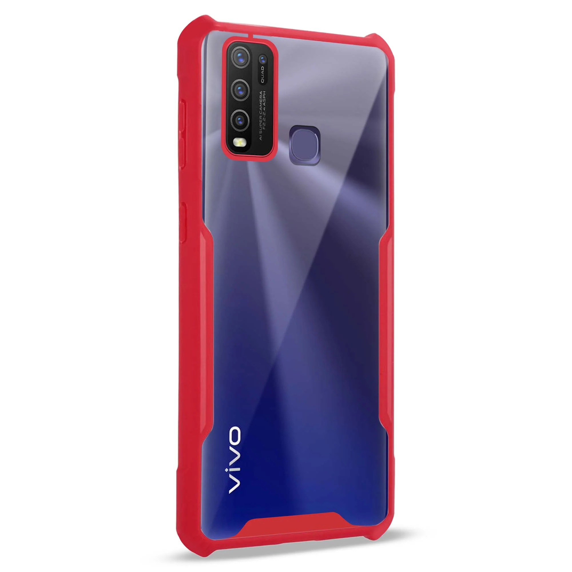 Premium Acrylic Transparent Back Cover for Vivo Y50 - Image 27