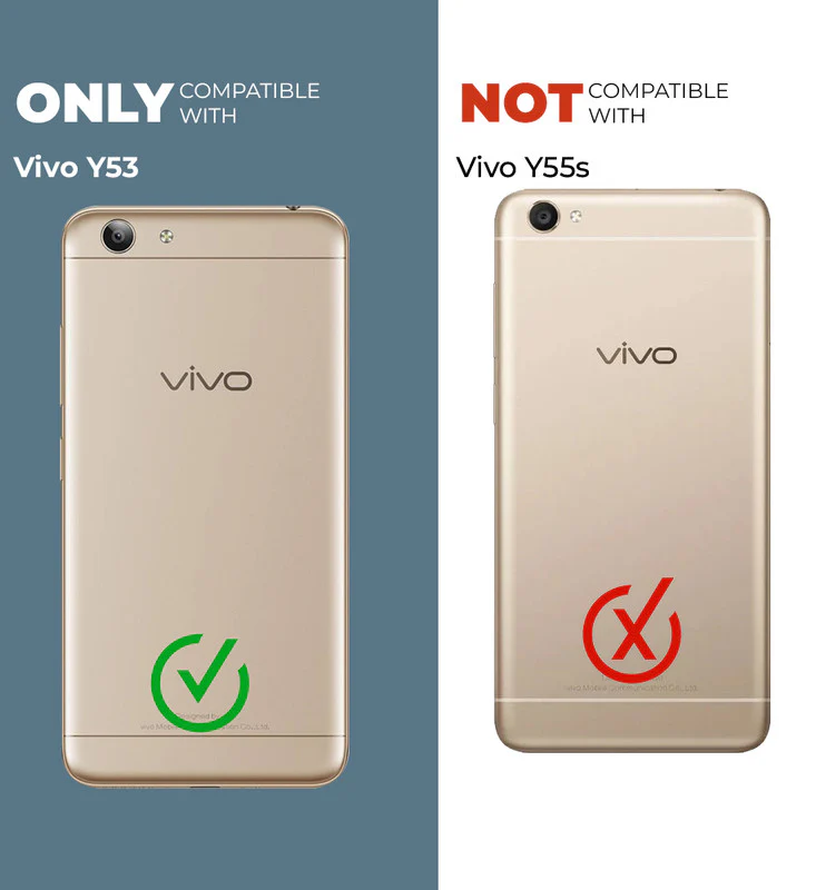 Premium Acrylic Transparent Back Cover for Vivo Y53 - Image 2