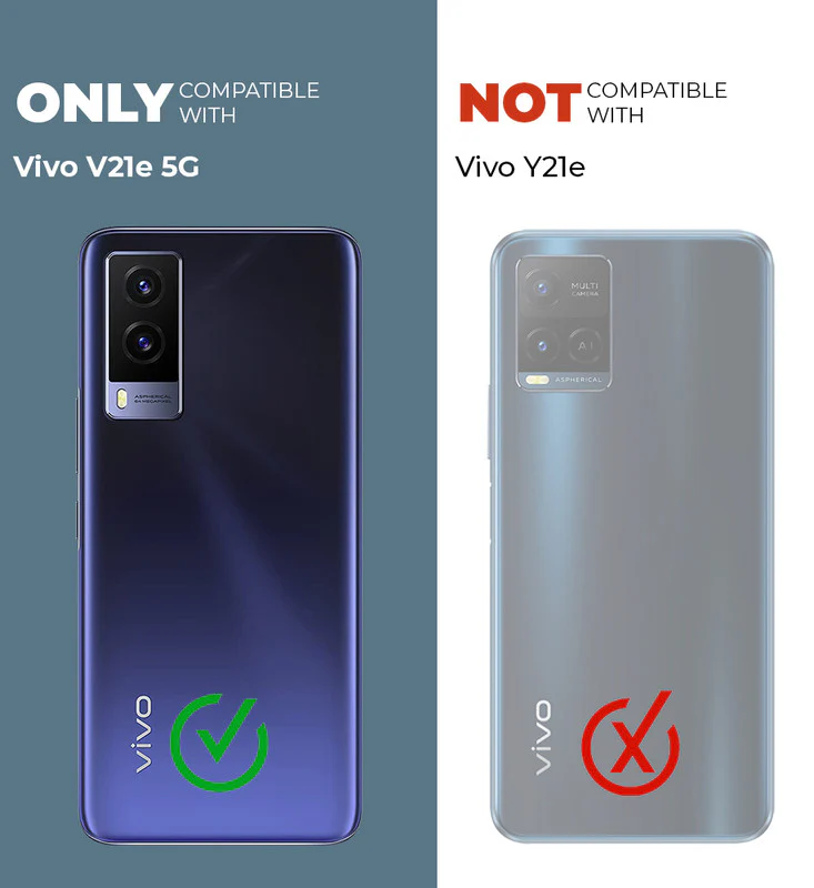 Premium Acrylic Transparent Case with Matte Ring Holder Kickstand Back Cover for Vivo V21e 5G - Image 2