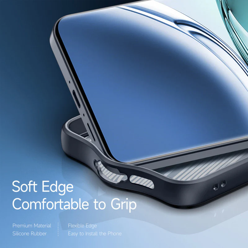 Premium Back Cover With Silicon Soft Framed Edges & Clear Back Cover For Oppo F27 Pro Plus 5G - Image 4