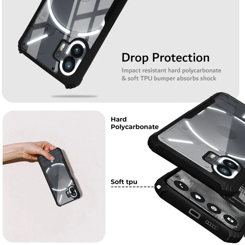 Premium Acrylic Transparent Back Cover for Nothing Phone 2 - Image 4