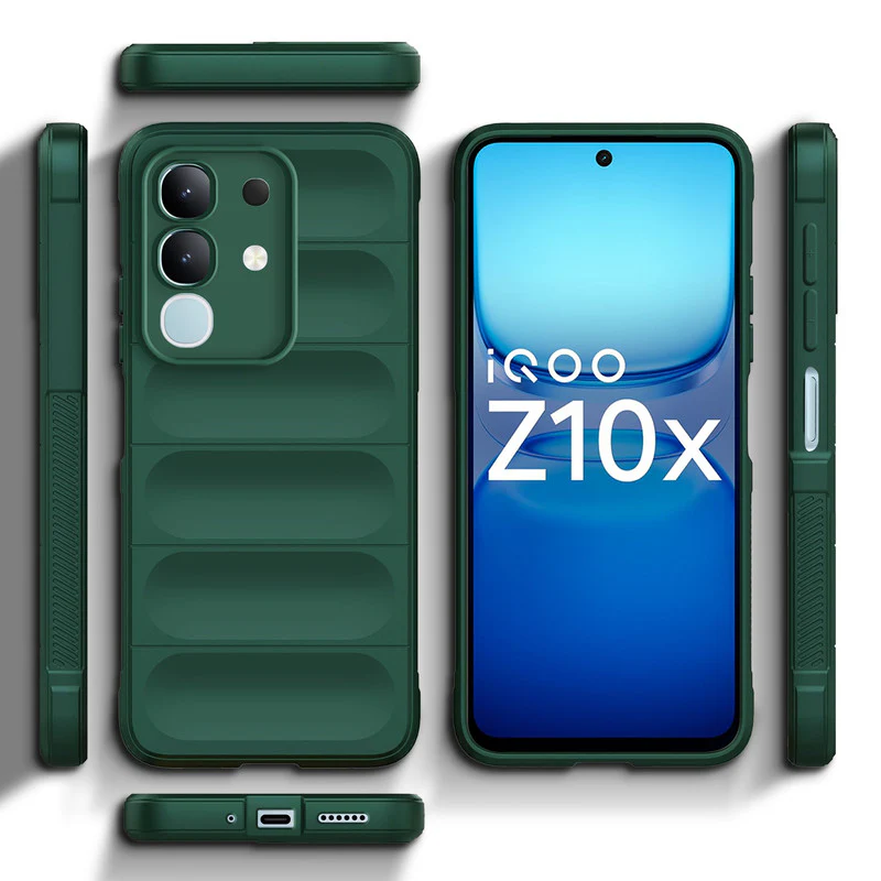 Premium Liquid Silicone Comfort Grip Case for iQOO Z10x 5G with Soft Touch Matte TPU - Image 17
