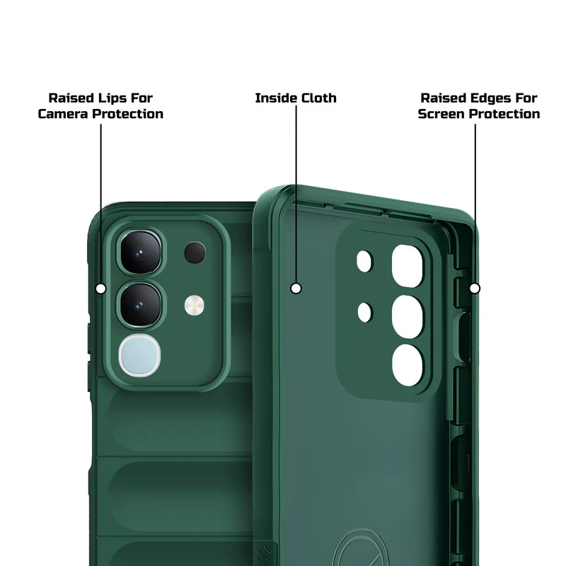 Premium Liquid Silicone Comfort Grip Case for iQOO Z10x 5G with Soft Touch Matte TPU - Image 19