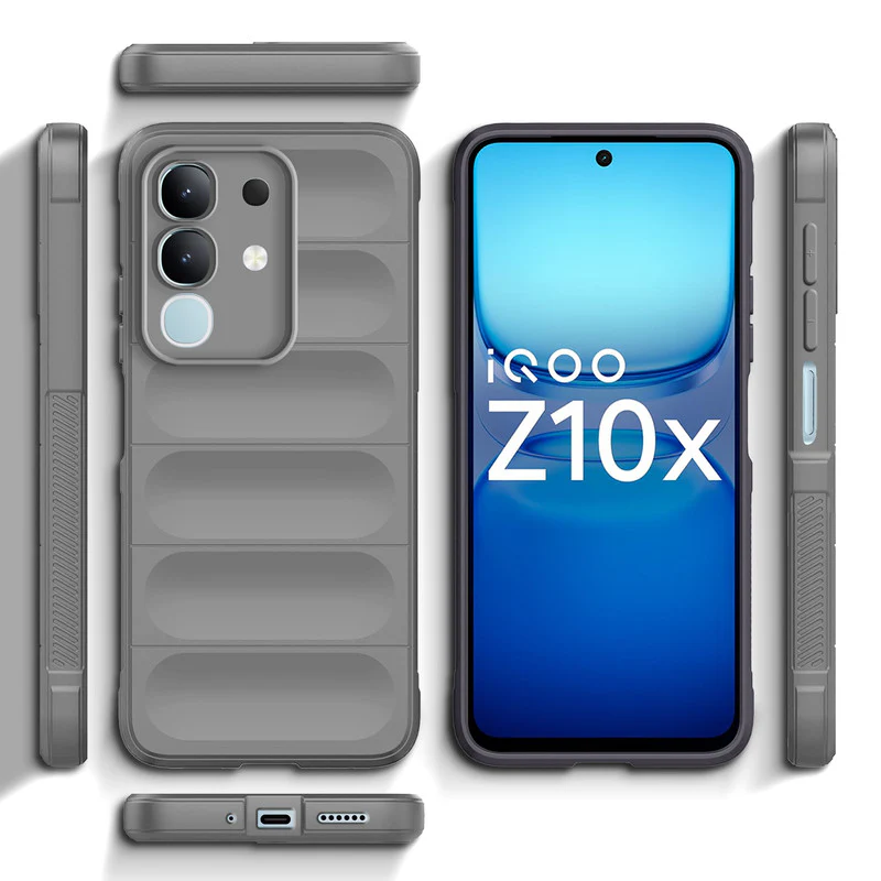 Premium Liquid Silicone Comfort Grip Case for iQOO Z10x 5G with Soft Touch Matte TPU - Image 24