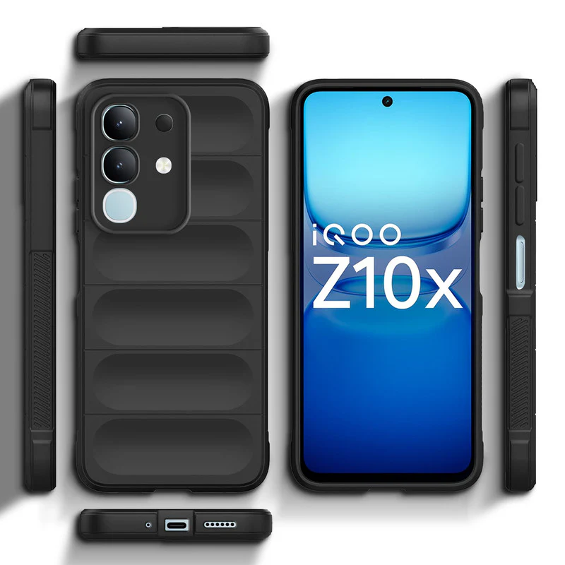 Premium Liquid Silicone Comfort Grip Case for iQOO Z10x 5G with Soft Touch Matte TPU - Image 3