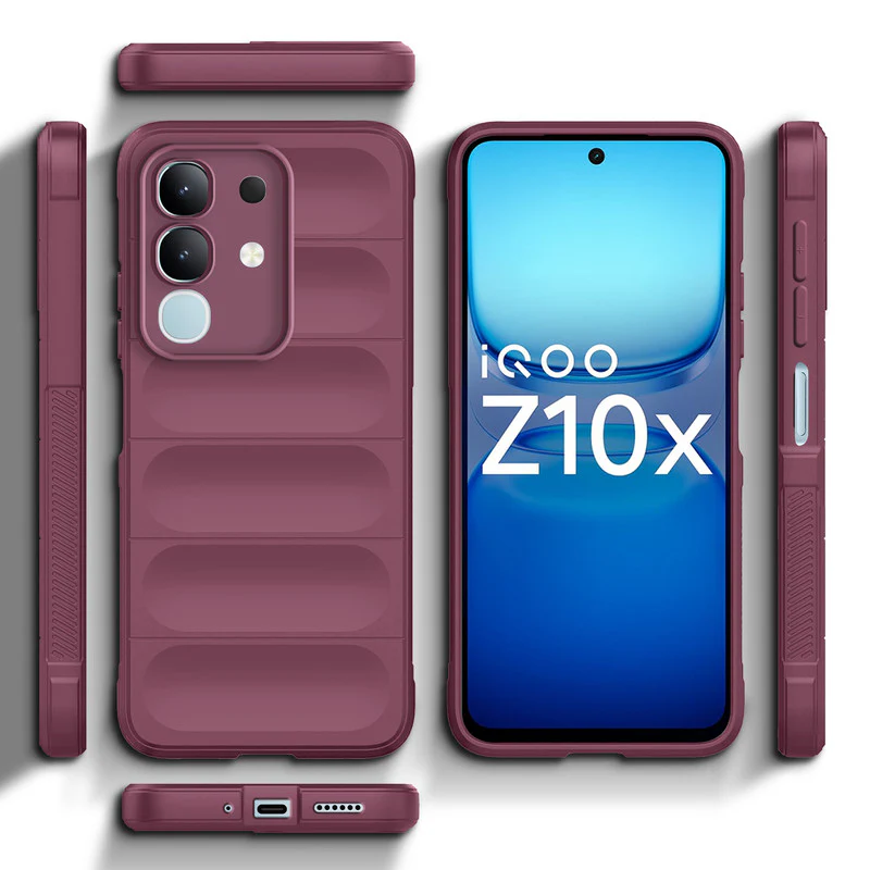 Premium Liquid Silicone Comfort Grip Case for iQOO Z10x 5G with Soft Touch Matte TPU - Image 31