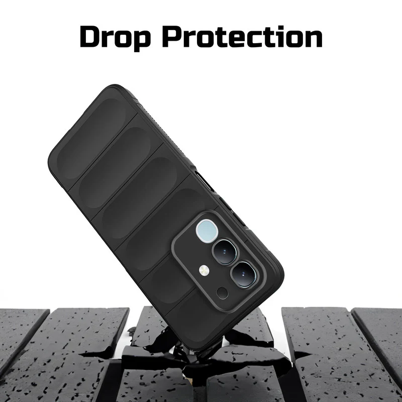 Premium Liquid Silicone Comfort Grip Case for iQOO Z10x 5G with Soft Touch Matte TPU - Image 4