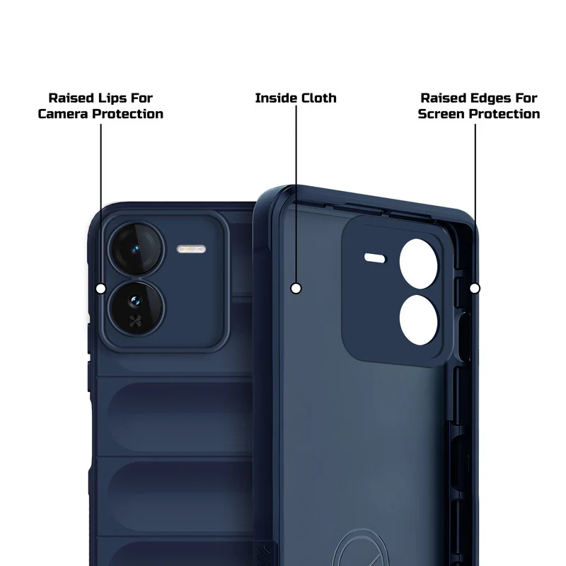 Premium Liquid Silicone Comfort Grip Case for iQOO Z9 5G with Soft Touch Matte TPU - Image 12