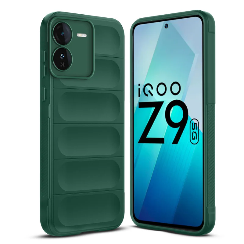 Premium Liquid Silicone Comfort Grip Case for iQOO Z9 5G with Soft Touch Matte TPU - Image 15