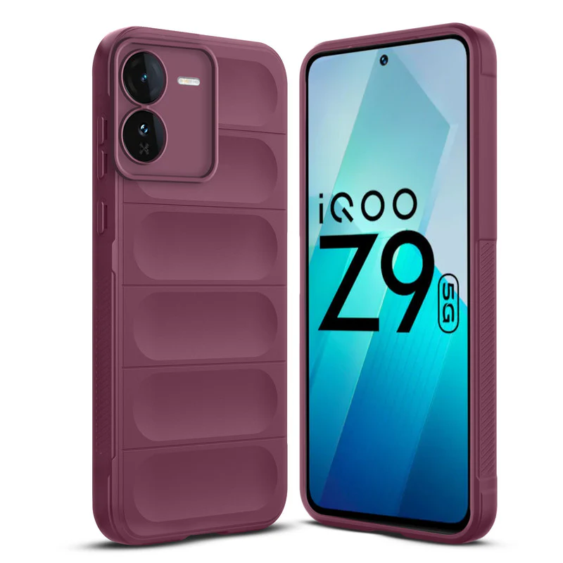 Premium Liquid Silicone Comfort Grip Case for iQOO Z9 5G with Soft Touch Matte TPU - Image 29