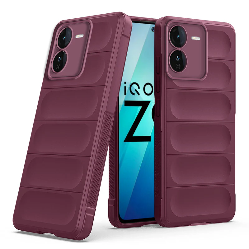 Premium Liquid Silicone Comfort Grip Case for iQOO Z9 5G with Soft Touch Matte TPU - Image 34