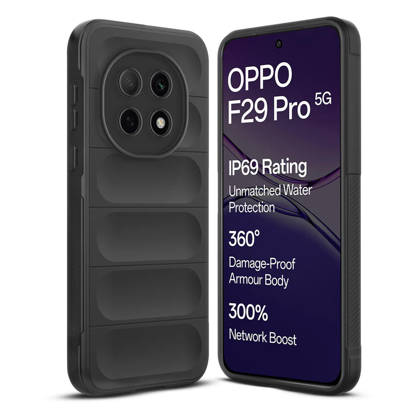 Premium Liquid Silicone Comfort Grip Case for Oppo F29 Pro 5G with Soft Touch Matte TPU