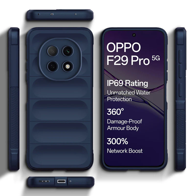Premium Liquid Silicone Comfort Grip Case for Oppo F29 Pro 5G with Soft Touch Matte TPU - Image 10
