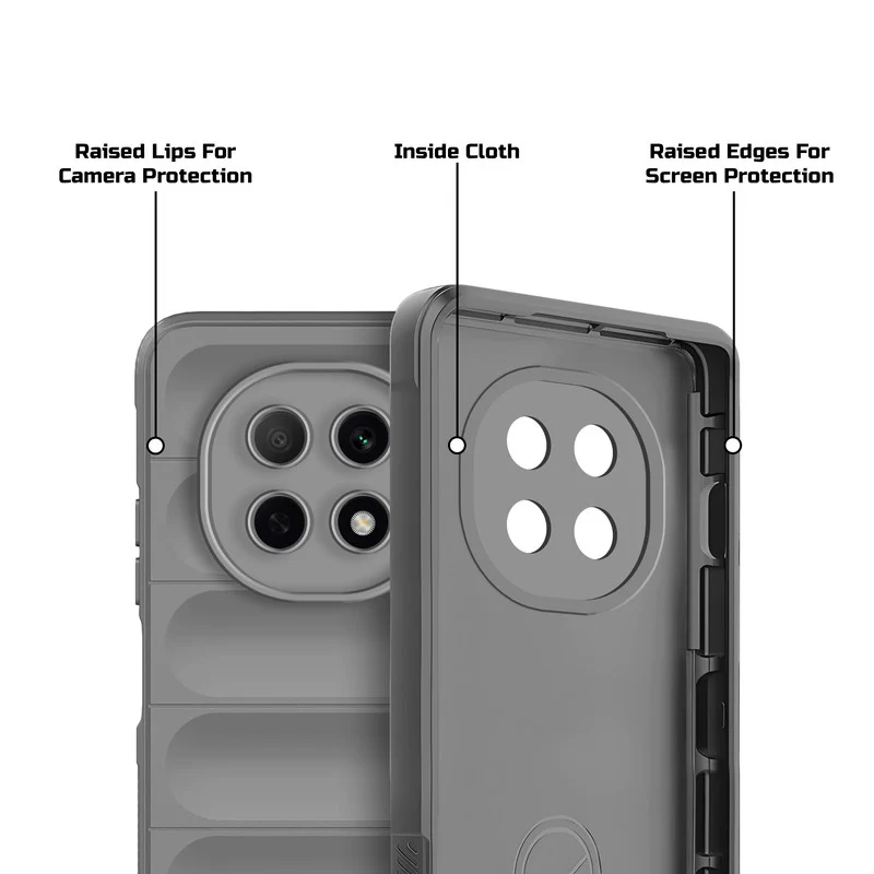Premium Liquid Silicone Comfort Grip Case for Oppo F29 Pro 5G with Soft Touch Matte TPU - Image 26