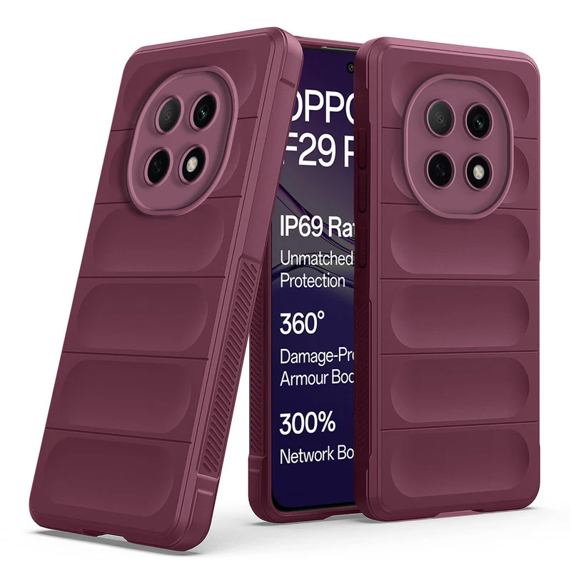 Premium Liquid Silicone Comfort Grip Case for Oppo F29 Pro 5G with Soft Touch Matte TPU - Image 34
