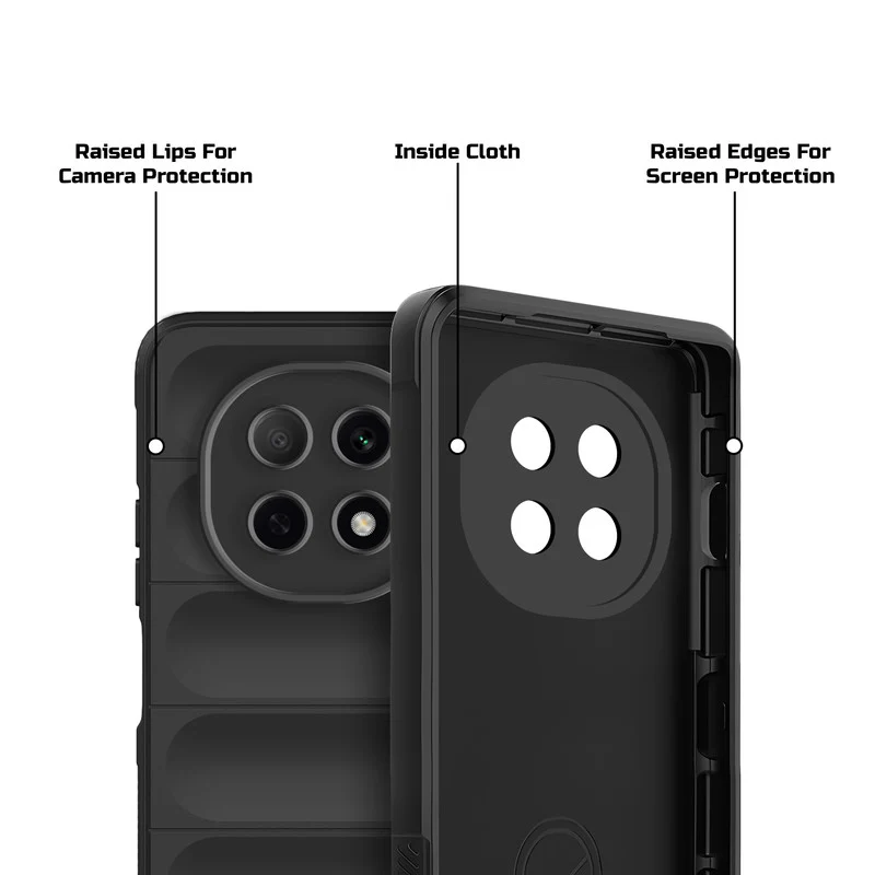 Premium Liquid Silicone Comfort Grip Case for Oppo F29 Pro 5G with Soft Touch Matte TPU - Image 5