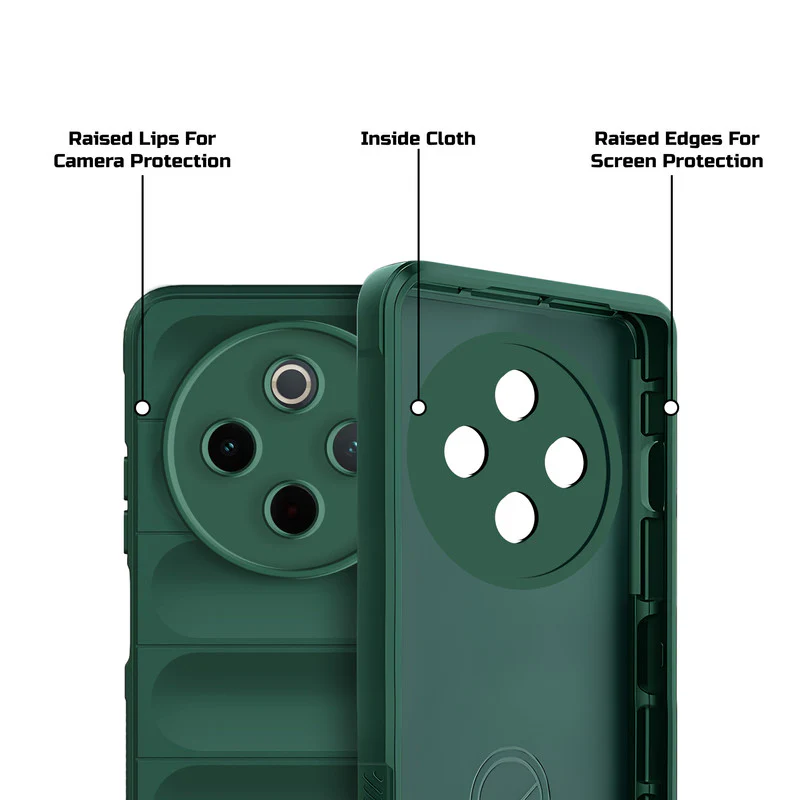 Premium Liquid Silicone Comfort Grip Case for Vivo T4 5G with Soft Touch Matte TPU - Image 19