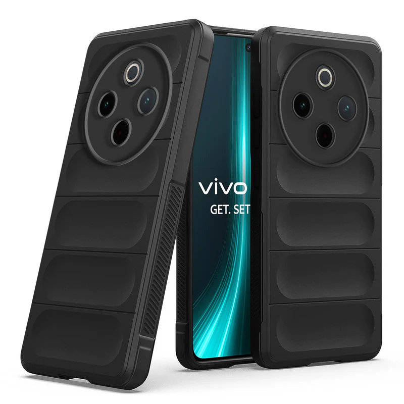 Premium Liquid Silicone Comfort Grip Case for Vivo T4 5G with Soft Touch Matte TPU - Image 6