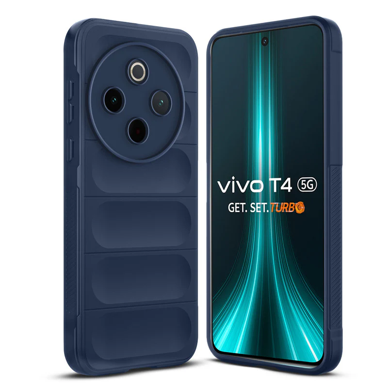 Premium Liquid Silicone Comfort Grip Case for Vivo T4 5G with Soft Touch Matte TPU - Image 8