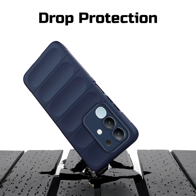 Premium Liquid Silicone Comfort Grip Case for Vivo T4x 5G with Soft Touch Matte TPU - Image 11