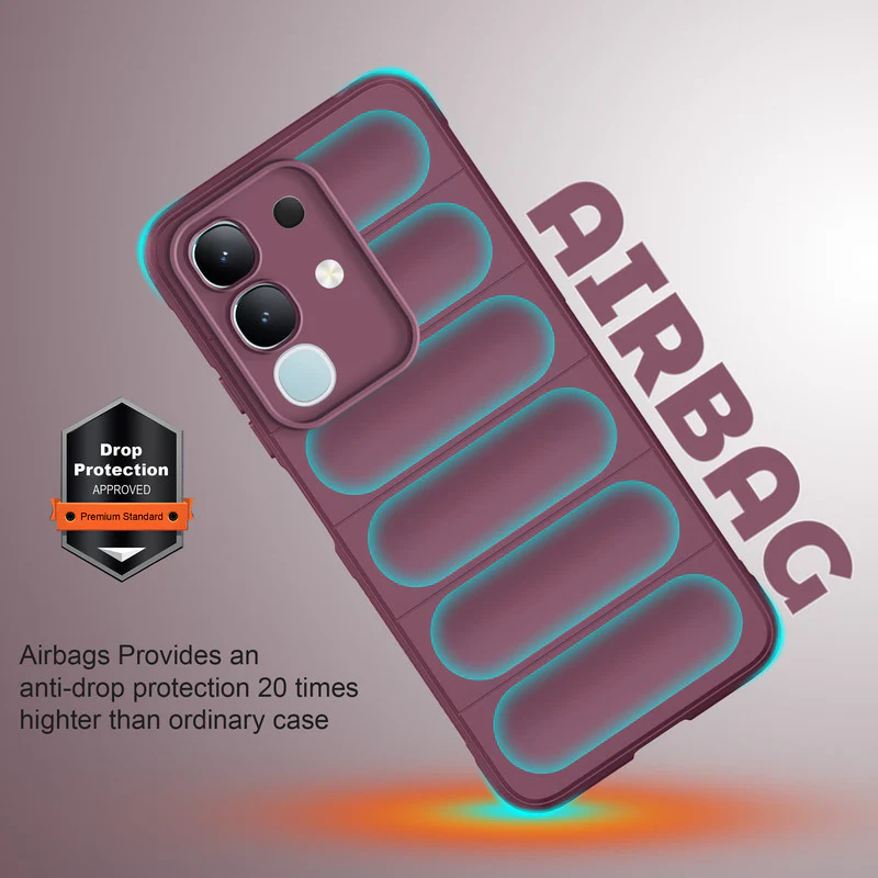 Premium Liquid Silicone Comfort Grip Case for Vivo T4x 5G with Soft Touch Matte TPU - Image 35