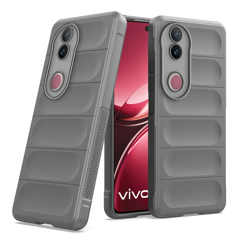 Premium Liquid Silicone Comfort Grip Case for Vivo V50 5G with Soft Touch Matte TPU - Image 27