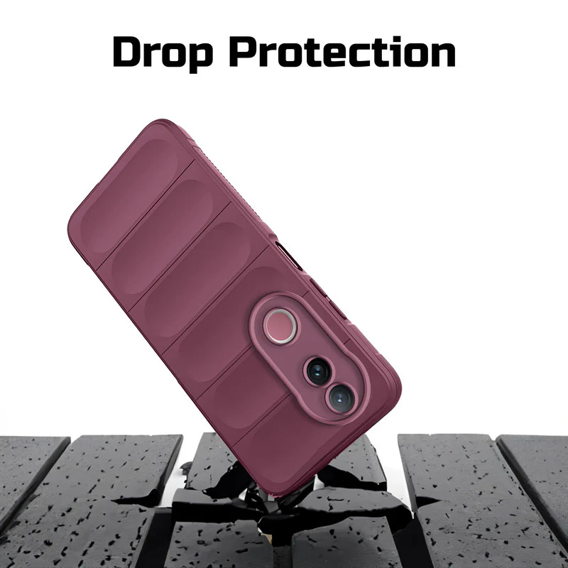 Premium Liquid Silicone Comfort Grip Case for Vivo V50 5G with Soft Touch Matte TPU - Image 32