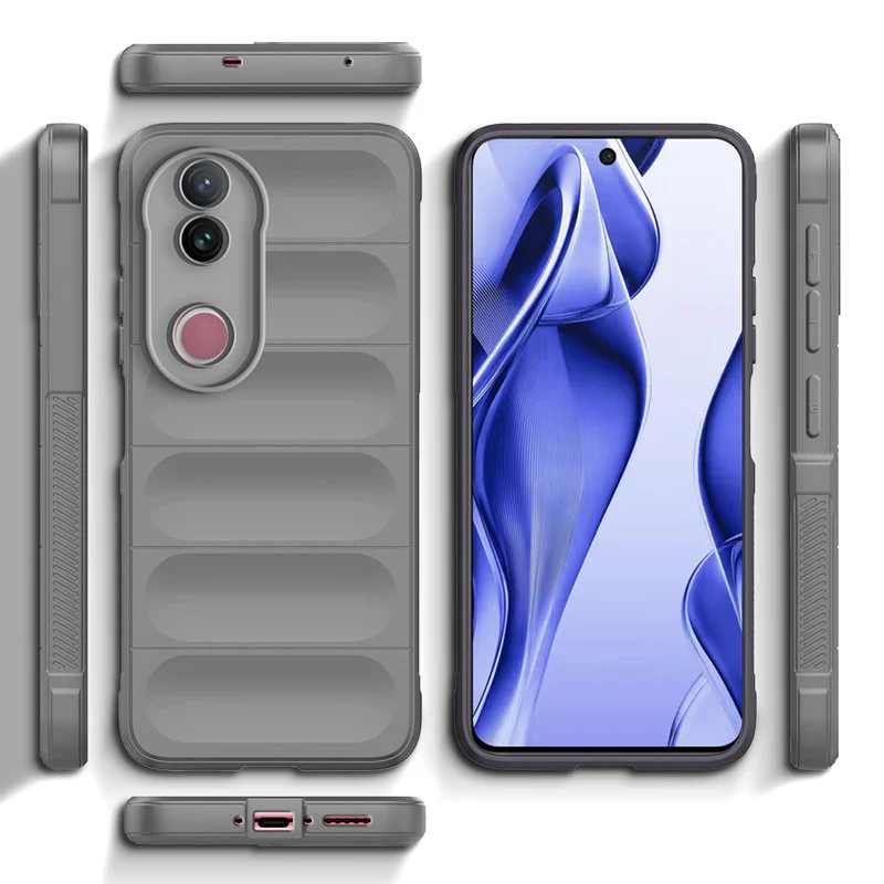 Premium Liquid Silicone Comfort Grip Case for Vivo V50e 5G with Soft Touch Matte TPU - Image 24