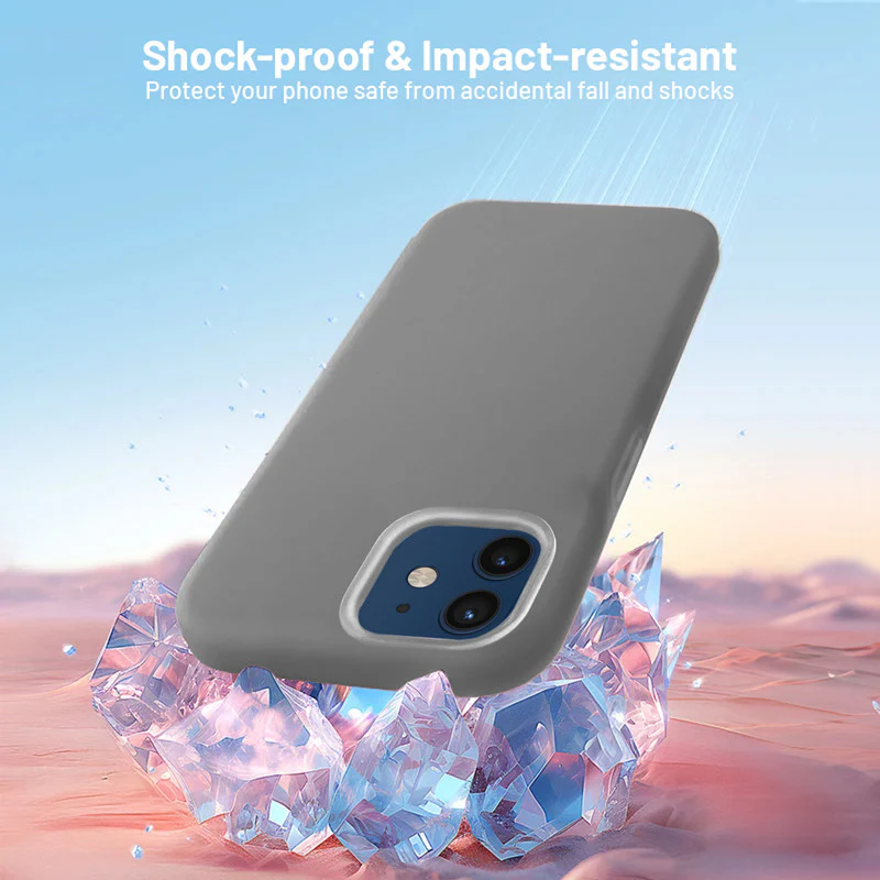Premium Silicone Candy Case For Apple iPhone 12 - Image 3