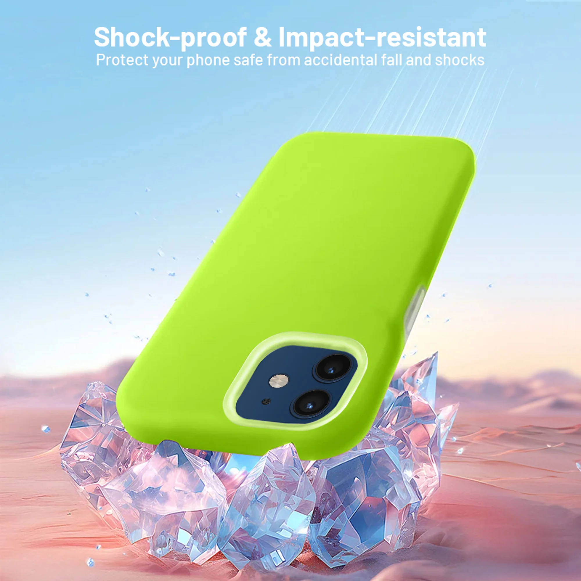 Premium Silicone Candy Case For Apple iPhone 12 - Image 46